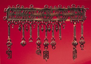 Parure s přívěsky zvonku (bronz)